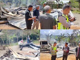 Satu Rumah dan Dua Kendaraan Hangus Terbakar di Kampung Bintang Kekelip, Aceh Tengah