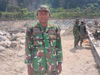 Yon Zipur 6/Satya Digdaya Hadir di Tengah Keterisolasian, Akses Tiga Desa Ketol Dipulihkan.