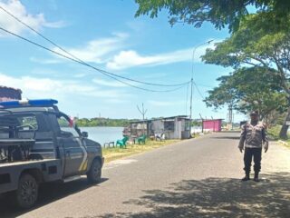 Cegah Balap Liar Saat Sholat Jum’at, Polsek Banda Sakti Patroli di Seputaran Waduk Pusong