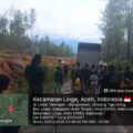 Ketegangan di Lahan Huntara, Warga Umang Desak Kejelasan Status Konsesi THL.