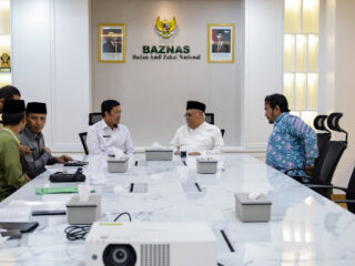 Bupati Aceh Tengah Temui Ketua BAZNAS RI, Ajukan Bantuan Pemberdayaan Korban Bencana
