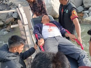 Ironi di Wih Pesam: Kecelakaan Terjadi Saat Pembangunan Jembatan Baru Dimulai.