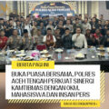 Buka Puasa Bersama, Polres Aceh Tengah Perkuat Sinergi Kamtibmas dengan OKM, Mahasiswa dan Insan Pers