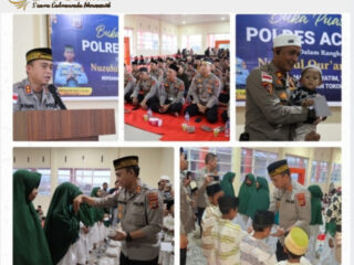 Peringati Nuzulul Qur’an 1447 H, Polres Aceh Tengah Buka Puasa Bersama Toga, Todat, Tomas dan Santuni Anak Yatim