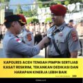 Kapolres Aceh Tengah Pimpin Sertijab Kasat Reskrim, Tekankan Dedikasi dan Harapan Kinerja Lebih Baik