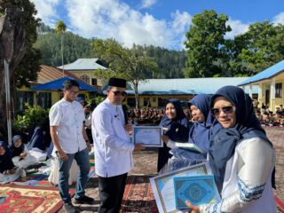Sijan Program Sosial Berbagi Dari SMPN 4 Takengon, Bupati Haili Yoga Beri Apresiasi