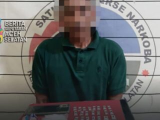 Pelaku Penyalahguna Narkoba Dibekuk Polres Aceh Selatan