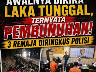 Polisi Bongkar Kasus Kematian Dua Remaja, Tiga Pelaku Ditangkap.