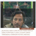 Jalan Kala Weh Ilang Rusak Parah:Kepala Dinas PUPR Pijas Pisara,Ungkap Lokasi Terkendala Kawasan Hutan Lindung.