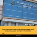 Kasus Korupsi MTQ Bireuen Masuk Penyidikan, Dinas Syariat Islam dan Satpol PP- WH Disorot