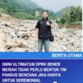 GMNI ULTIMATUM DPRK BENER MERIAH TIDAK PERLU BENTUK TIM PANSUS BENCANA JIKA HANYA UNTUK SEREMONIAL