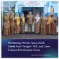Monitoring TKA SD Tahun 2026, Sekda Aceh Tengah : TKA Jadi Dasar Evaluasi Kemampuan Siswa