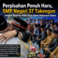 Perpisahan Penuh Haru, SMP Negeri 37 Takengon Angkat Kearifan Adat Gayo dalam Pelepasan Siswa.