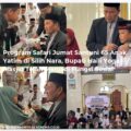 Program Safari Jumat Santuni 65 Anak Yatim di Silih Nara, Bupati Haili Yoga : Masjid Telah Menjadi Fungsi Sosial