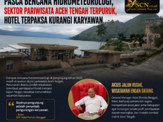 Pasca Bencana Hidrometeorologi, Sektor Pariwisata Aceh Tengah Terpuruk, Hotel Terpaksa Kurangi Karyawan.