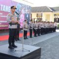 Kapolres Aceh Tengah Pimpin Upacara Purna Bakti AKP Radius Sianturi, Pengabdian 36 Tahun Berakhir dengan Penuh Kehormatan