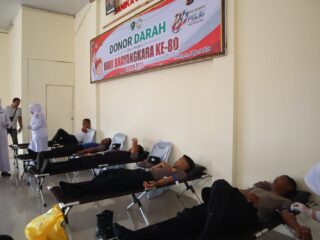 Aksi Kemanusiaan Sambut Hari Bhayangkara ke-80, Polres Aceh Tengah Gelar Donor Darah Untuk Masyarakat