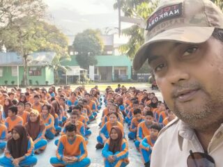 Edukasi Bahaya Narkoba di SMPN 30 Medan Berlangsung Dinamis, GANN Ajak Pelajar Jadi Generasi Bersih Narkoba