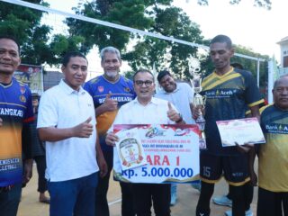 Lepas Atlet Karate ke Piala Kapolri, Kapolres Lhokseumawe Bidik Tiga Medali Emas.