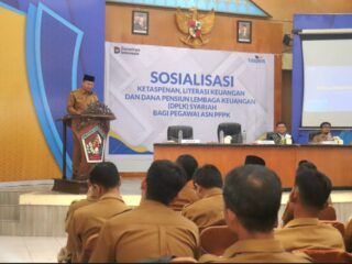 Taspen Lhokseumawe Berikan Sosialisasi Dana Pensiun Bagi PPPK Kabupaten Aceh Tengah, Sekda Mursyid : Program Ini Penting Untuk Jaminan Kesejahteraan Pensiun PPPK.