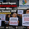 Peserta Soroti Dugaan Ketidaktransparanan Rekrutmen Mitra Sensus Ekonomi 2026.