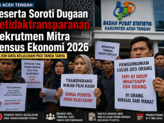 Peserta Soroti Dugaan Ketidaktransparanan Rekrutmen Mitra Sensus Ekonomi 2026.