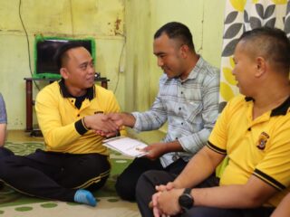 Kapolres Aceh Tengah Salurkan Bantuan Sosial untuk Ranayya Dhelisa, Anak yang Berjuang Melawan Sakit