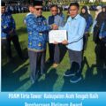 Konsisten Jamin Perlindungan Pekerja, PDAM Tirta Tawar Raih Penghargaan Platinum.