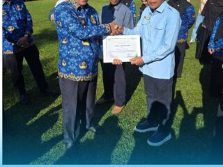 Konsisten Jamin Perlindungan Pekerja, PDAM Tirta Tawar Raih Penghargaan Platinum.