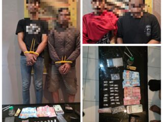 Satresnarkoba Polres Aceh Tengah Kembali Ungkap Peredaran Narkoba, 4 Pelaku Ditangkap Bersama Puluhan Paket Sabu.