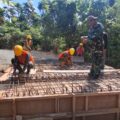 Satgas TMMD Ke-129 Kodim 0102/Pidie Perkuat Struktur Jembatan, Pemasangan Bekisting Box Culvert Dikebut Demi Akses Masyarakat