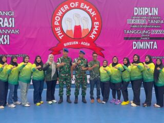 Turnamen Voli Silaturahmi Antar Kabupaten Resmi Dibuka, Semarakkan HUT POMAD ke-80, Milad TPEE, dan HUT RI ke-81