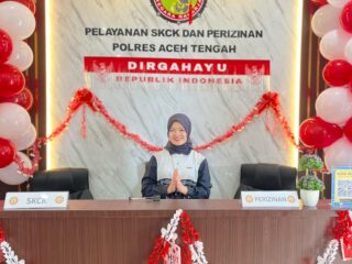 Bukan Sekadar Hiasan, Ruang SKCK Polres Aceh Tengah Kini Pancarkan Semangat Kemerdekaan.