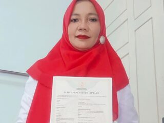 Karya Kepala UPTD Puskesmas Banda Sakti "Inovasi Tenaga Kesehatan Lorong (Nalor)" Resmi Bersertifikat Hak Cipta, Adrina Susanti: Semoga Menjadi Motivasi Pelayanan Sampai ke Akar Rumput   