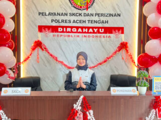 Bukan Sekadar Hiasan, Ruang SKCK Polres Aceh Tengah Kini Pancarkan Semangat Kemerdekaan.