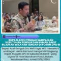 Bupati Aceh Tengah Sampaikan Kebutuhan Penguatan Rumah Sakit Rujukan Wilayah Tengah di Forum DPD RI