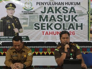 Jaksa Masuk Sekolah, Kejari Aceh Tengah Bekali Pelajar dengan Kesadaran Hukum