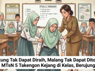 “Untung Tak Dapat Diraih, Malang Tak Dapat Ditolak: Siswi MTsN 5 Takengon Kejang di Kelas, Berujung Duka”.
