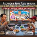 Secangkir Kopi, Satu Tujuan, Kapolres Aceh Tengah dan Insan Pers Perkuat Sinergi untuk Masyarakat.