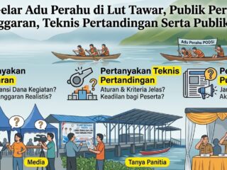 PODSI Gelar Adu Perahu di Lut Tawar, Publik Pertanyakan Anggaran, Teknis Pertandingan Serta Publikasi. 