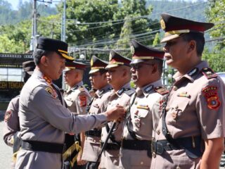 Sertijab Tiga Kabag, Kapolres Aceh Tengah Dorong Penguatan Kinerja dan Pelayanan Masyarakat