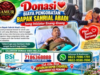 Ketika Sang Inisiator Membutuhkan Uluran Tangan, Gerakan Donasi untuk Sahrial Abadi Menggema