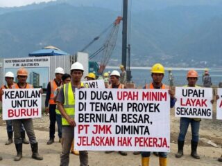Di Duga Upah Minim di Tengah Proyek Bernilai Besar, PT JMK Diminta Jelaskan Hak Pekerja. 