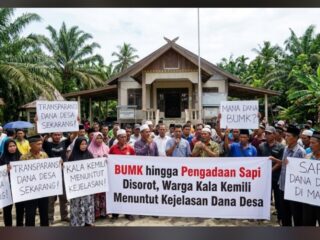 BUMK hingga Pengadaan Sapi Disorot, Warga Kala Kemili Menuntut Kejelasan Dana Desa.