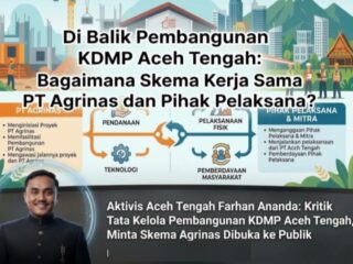 Aktivis Aceh Tengah Farhan Ananda:Kritik Tata Kelola Pembangunan KDMP Aceh Tengah, Minta Skema Agrinas Dibuka ke Publik